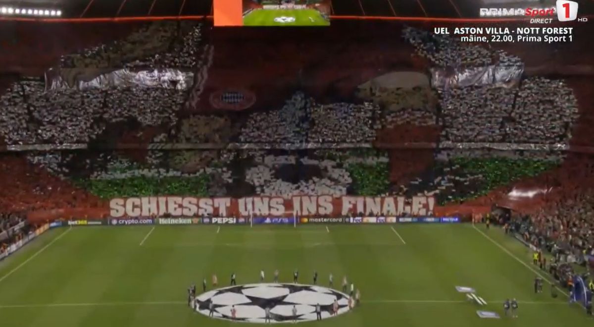 „Duceți-ne în finală!” » Scenografie de vis la Bayern - PSG, în semifinalele Ligii Campionilor