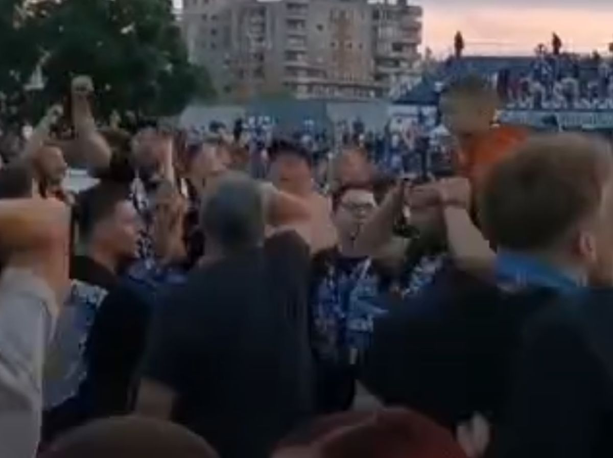Imaginile bucuriei » Corvinul a declanșat fiesta, după promovarea matematică în Superliga
