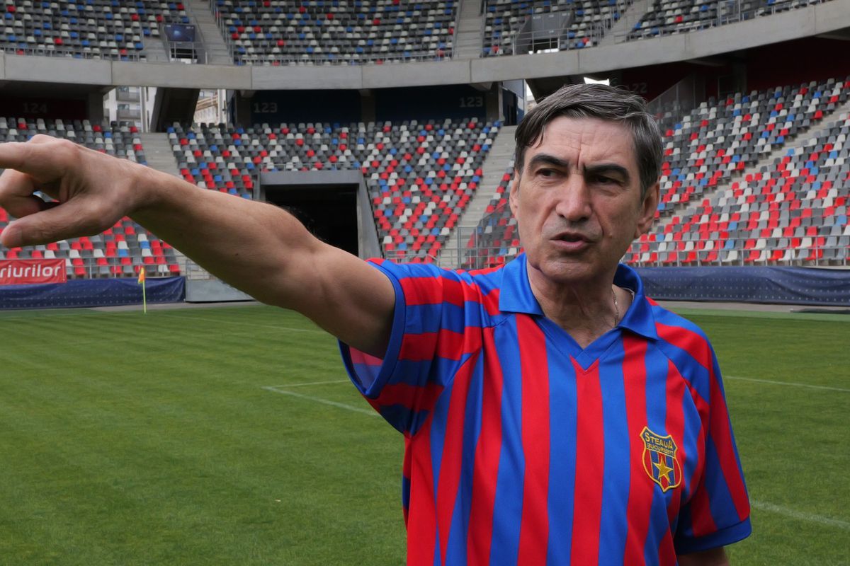 Gazeta a recreat imaginea celebră cu Victor Pițurcă pe Ghencea » „Steaua ‘86 a avut cei mai buni jucători, apoi vin Hagi, Dobrin și Balaci”