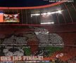 Scenografia lui Bayern la meciul cu PSG din semifinalele Ligii Campionilor // FOTO: captură Prima Sport