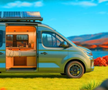 Dacia, „dormitor pe roți” » Imagini surprinzătoare: cum arată mașina-casă care nu a existat vreodată