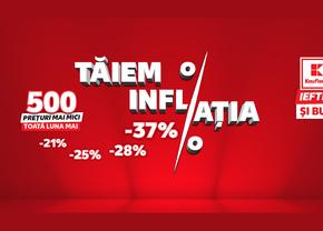 Kaufland România lansează campania „Tăiem inflația”: peste 500 de produse la prețuri mai mici