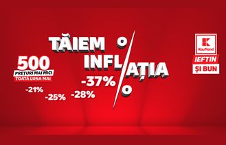 Kaufland România lansează campania „Tăiem inflația”: peste 500 de produse la prețuri mai mici