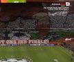 Scenografia lui Bayern la meciul cu PSG din semifinalele Ligii Campionilor // FOTO: captură Prima Sport
