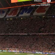 Scenografia lui Bayern la meciul cu PSG din semifinalele Ligii Campionilor // FOTO: captură Prima Sport