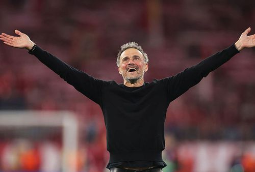 Luis Enrique, antrenorul lui PSG/ FOTO Getty Images