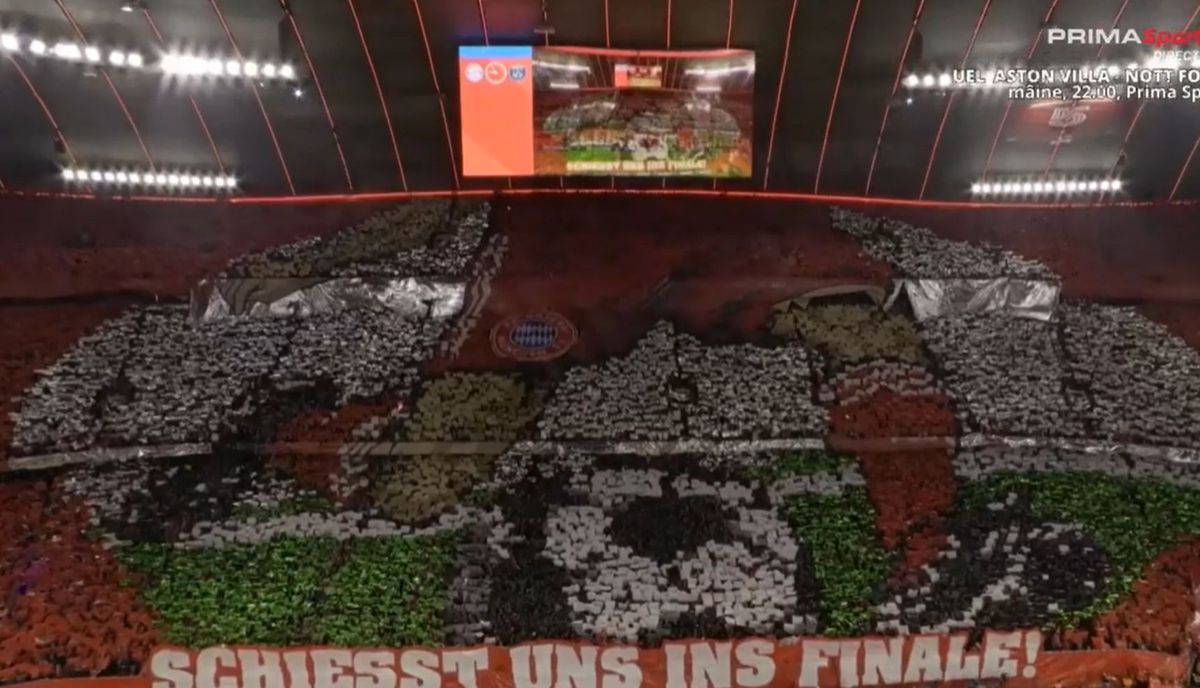 „Duceți-ne în finală!” » Scenografie de vis la Bayern - PSG, în semifinalele Ligii Campionilor