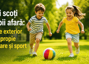 Cum îi scoți pe copii afară: jocuri de exterior care îi apropie de mișcare și sport