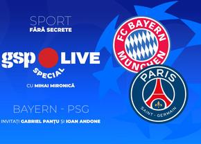 Bayern - PSG » Aflăm și ce-a dea doua finalistă a Ligii Campionilor! Analizăm la GSP Live Special cu Ioan Andone și Gabriel Panțu