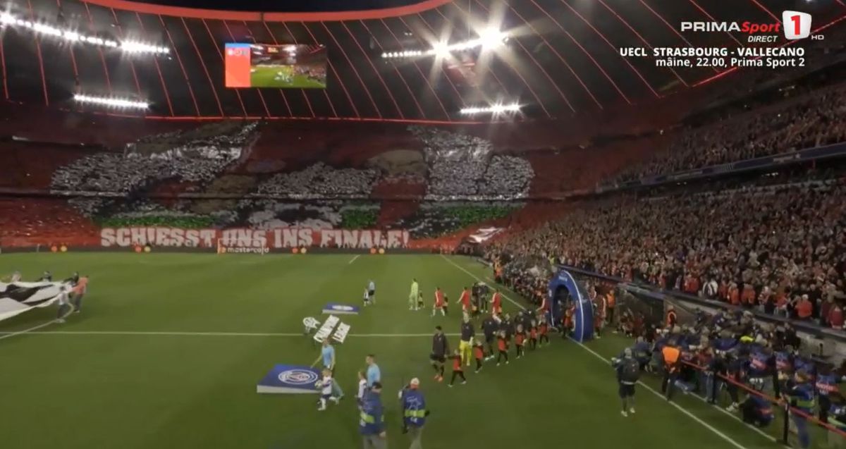 „Duceți-ne în finală!” » Scenografie de vis la Bayern - PSG, în semifinalele Ligii Campionilor