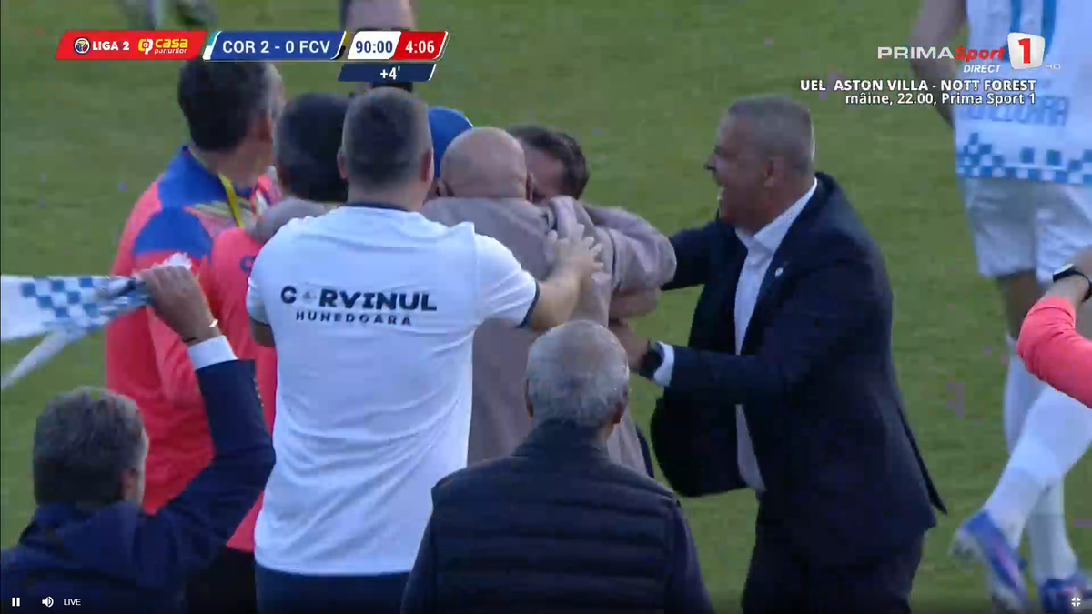 Imaginile bucuriei » Corvinul a declanșat fiesta, după promovarea matematică în Superliga