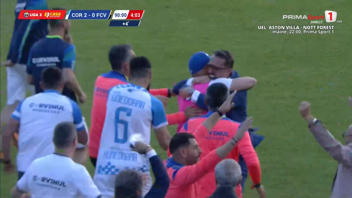Imaginile bucuriei » Corvinul a declanșat fiesta, după promovarea matematică în Superliga