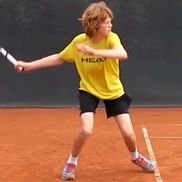 Jannik Sinner impresiona de la 16 ani / Sursă foto: IG/danilopizzorno
