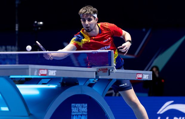 Echipa masculină a României a cedat în „optimi” la Campionatul Mondial de tenis de masă, 1-3 în fața deținătoarei titlului, China