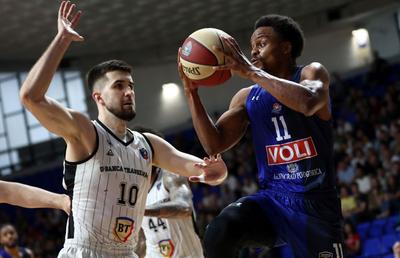 U-BT Cluj-Napoca, învinsă în primul meci al sferturilor de finală din Liga ABA: „Nu am putut răspunde cu un joc la fel de fizic”