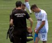 FOTO Alarmă pentru Cristiano Bergodi la Craiova: Mihăilă s-a accidentat cu Viitorul