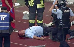 Fanul lui U Cluj care a lovit un jandarm cu scaunul, pedepsit dur de Tribunal! Condamnat la 7 ani și 6 luni de închisoare