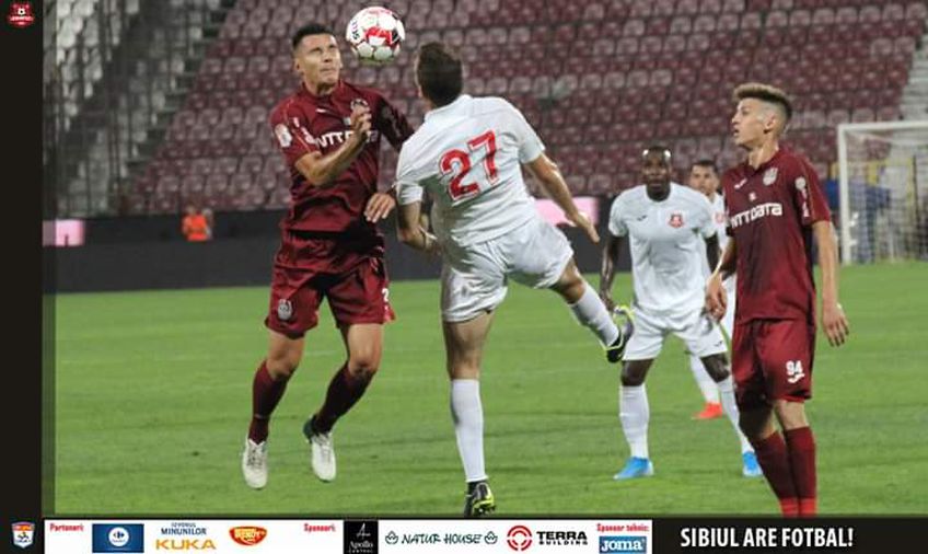 MECI AMICAL  CFR Cluj - FC Hermannstadt 3-2 