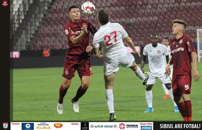 CFR Cluj a învins-o pe Hermannstadt în Gruia. Primul amical al campioanei înaintea reluării campionatului