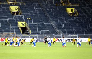 FOTO Pentru George Floyd! Omagiul adus de jucători în meciul Borussia Dortmund - Hertha Berlin