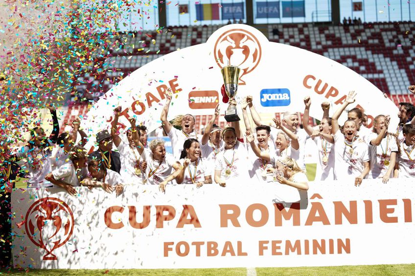 Olimpia Cluj a câștigat Cupa României. Sursă foto: Alexandra Fechete
