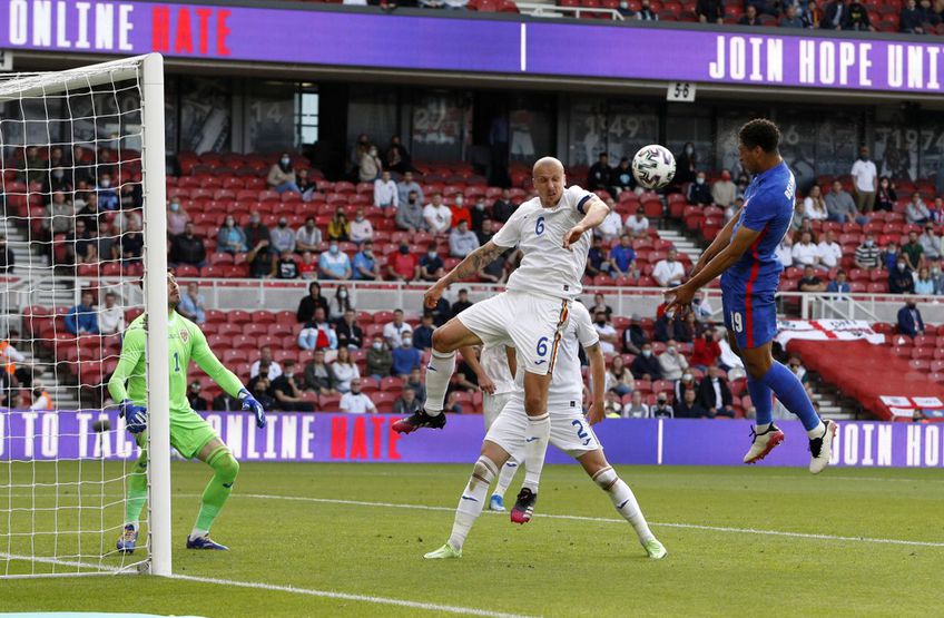 România a pierdut amicalul cu Anglia de la Middlesbrough, scor 0-1
