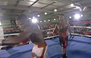Imagini înfricoșătoare! Un boxer a început să lovească un adversar imaginar: „Este cel mai tulburător lucru văzut în ring”