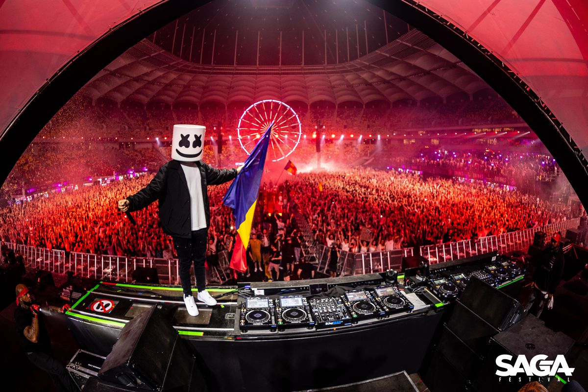 SAGA Festival, evenimentul care a izgonit-o pe FCSB din București, s-a încheiat » Cum s-a transformat Arena Națională în timpul week-end-ului