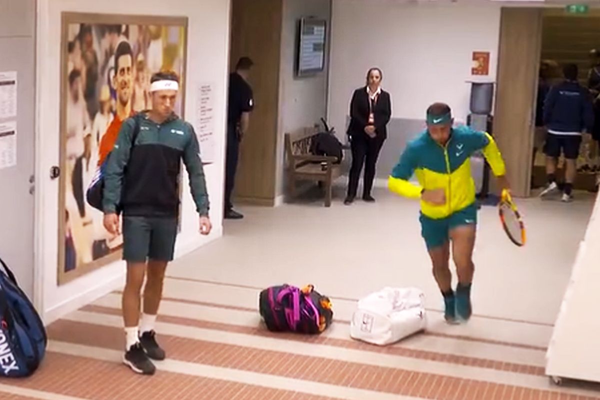 Ce contrast! Imaginile filmate înaintea finalei Roland Garros spun totul despre Nadal