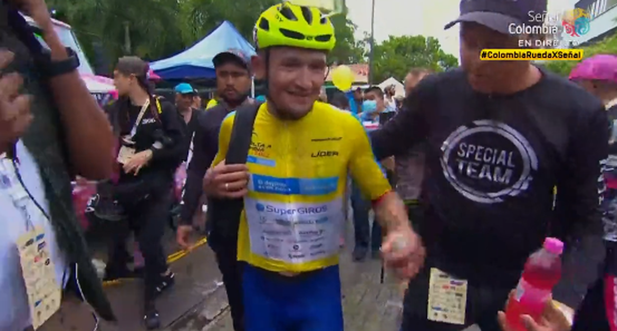 Accident incredibil în Turul Columbiei