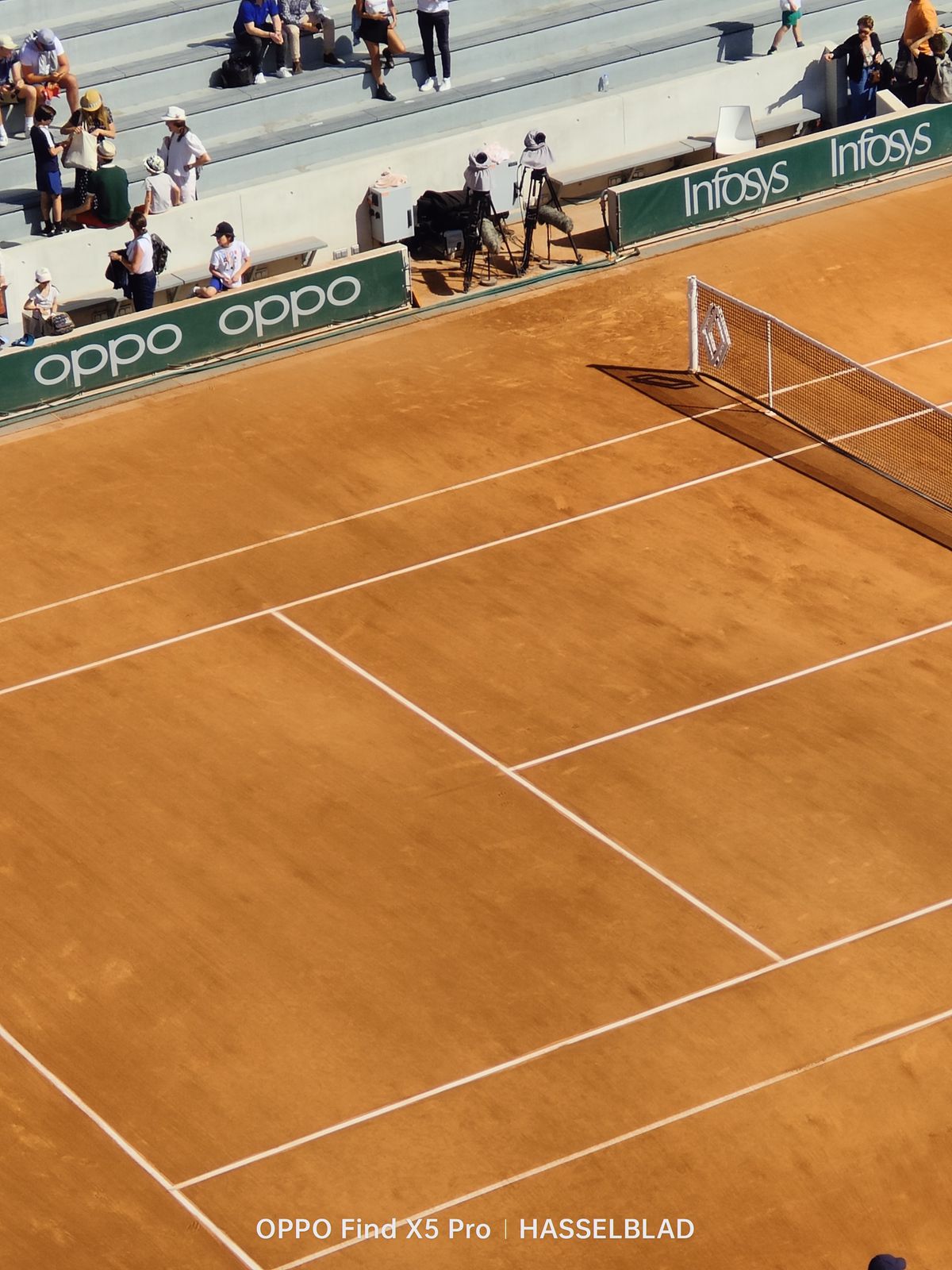 Spectacolul de la Roland Garros, prezentat de OPPO, companie lider în tehnologie