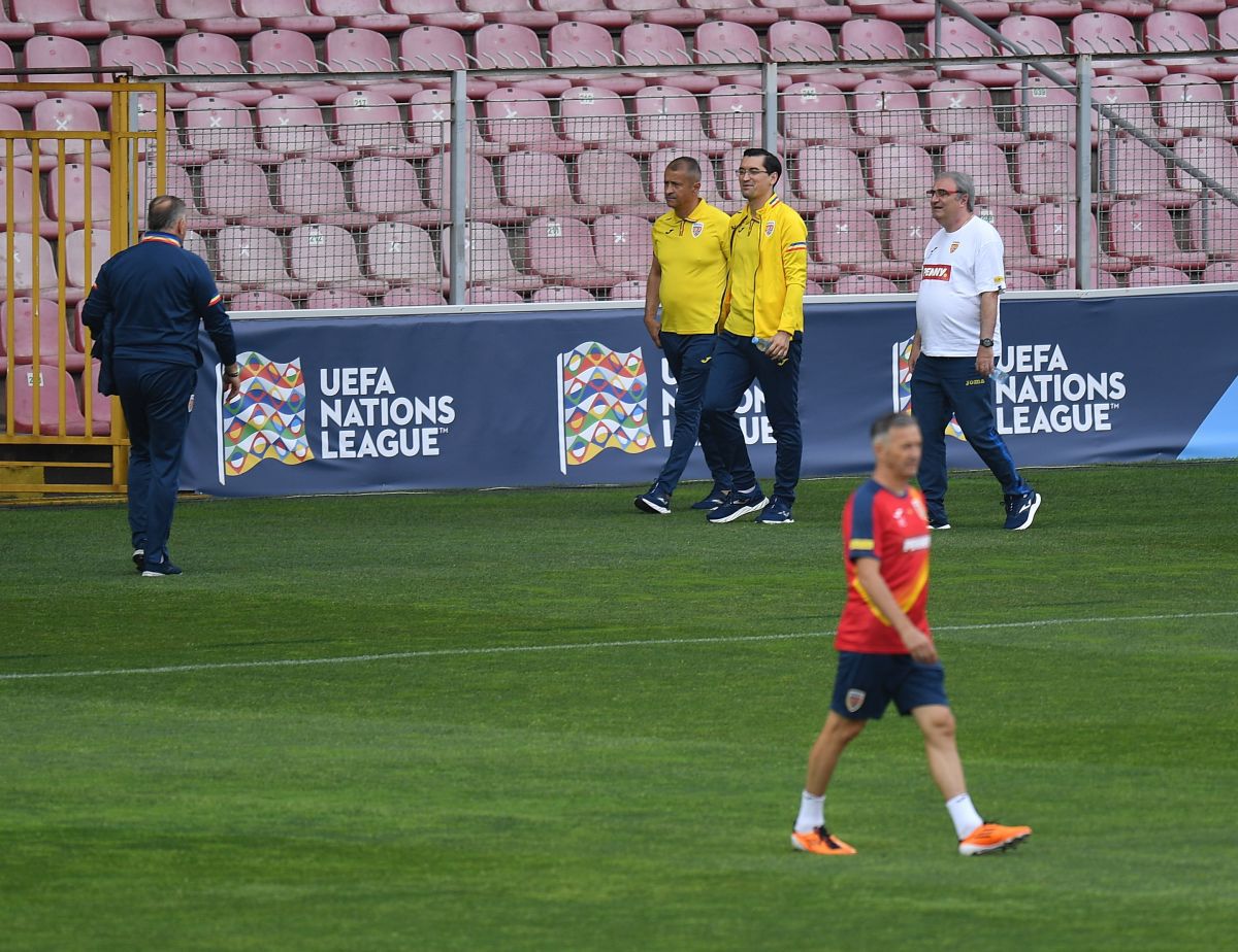 Bosnia - România, conferință și antrenament oficial