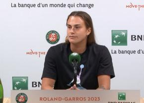 „Sprijini războiul? Îl sprijini pe Lukașenko?” » După victoria cu ucraineanca Svitolina, Sabalenka n-a mai ocolit răspunsul