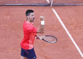 Djokovic, la două victorii de marele record » Calificare în semifinalele Roland Garros, după un meci de aproape 4 ore