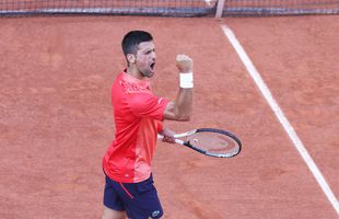 Novak Djokovic, la două victorii de marele record » Calificare în semifinalele Roland Garros, după un meci de aproape 4 ore