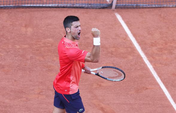 Novak Djokovic, la două victorii de marele record » Calificare în semifinalele Roland Garros, după un meci de aproape 4 ore