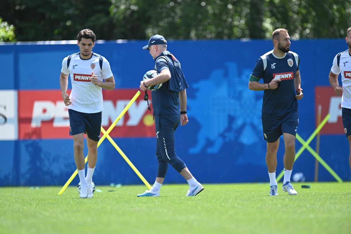 Antrenament Romania dubla Kosovo Elvetia