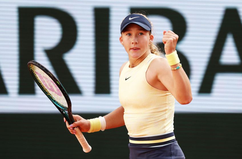 Mirra Andreeva la Roland Garros, foto: Gettyimages