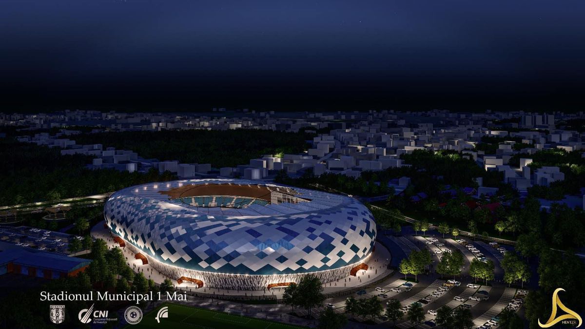 Cum va arăta noul stadion Municipal - 1 mai pe care va juca CSM Slatina