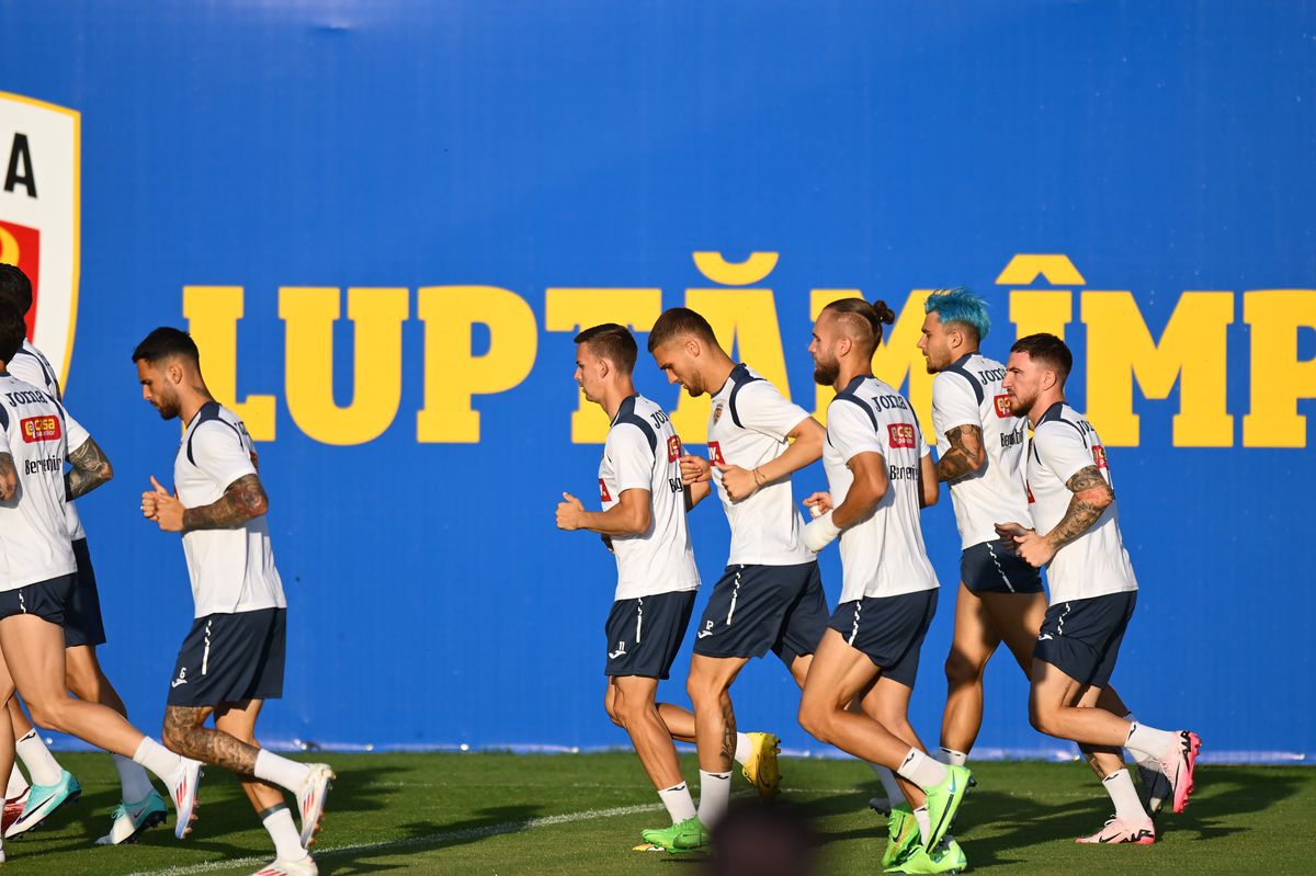 Ultimul antrenament al „tricolorilor”, înaintea partidei de pregătire cu Liechtenstein / 06.06.2024