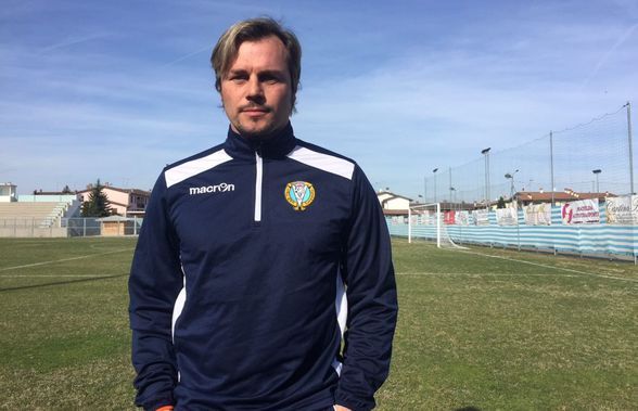 A început proiectul italian la clubul din România » Fostul atacant al lui Inter prezentat azi ca antrenor: „Am văzut jucători de calitate”