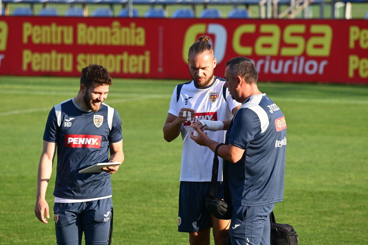 4 „tricolori” au absentat astăzi de la ultimul antrenament înaintea amicalului cu Liechtenstein
