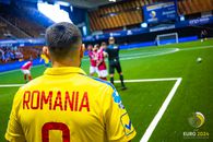 România - Bosnia, în sferturile Europeanului de minifotbal » Golul cu numărul 2 vine din penalty