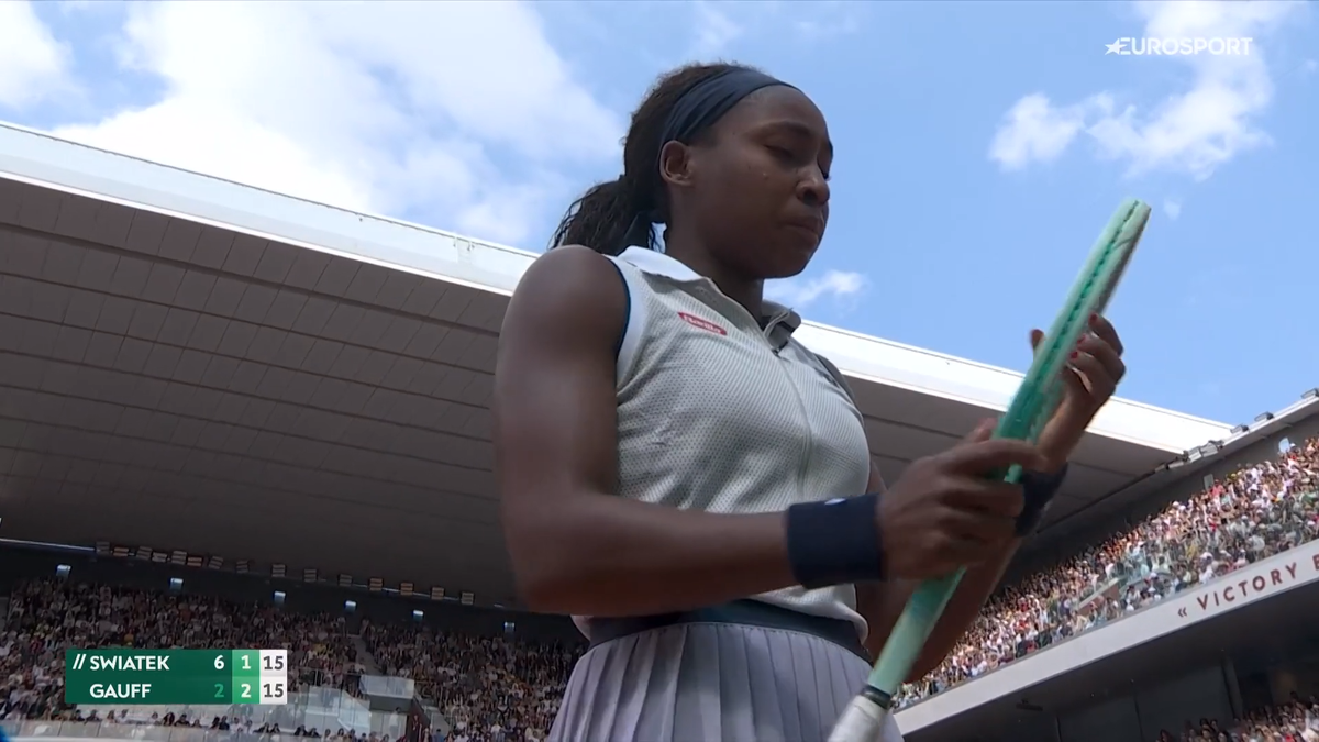Iga Swiatek, la a patra finală la Roland Garros » Coco Gauff a plâns pe teren