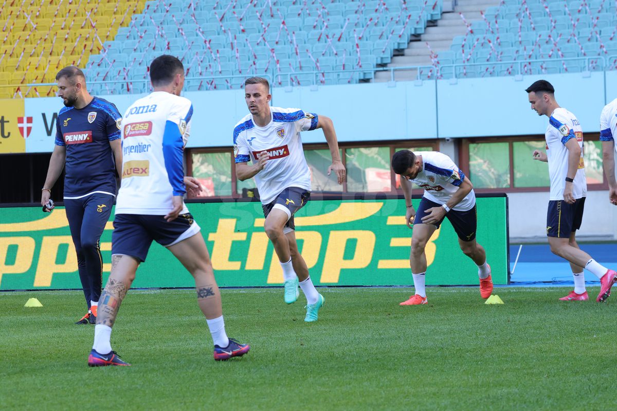Antrenament echipa naţională la Viena