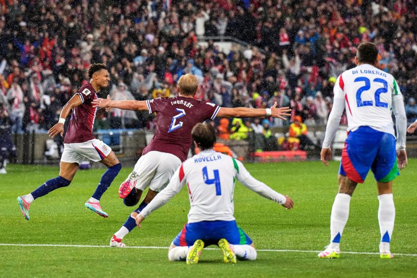 Nusa a făcut 2-0 în Norvegia - Italia / FOTO: Imago