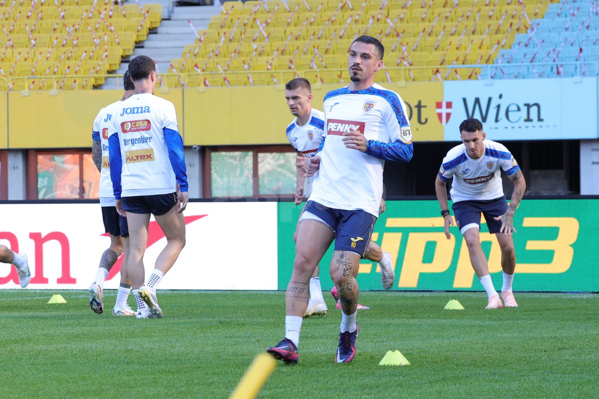 Antrenament echipa naţională la Viena
