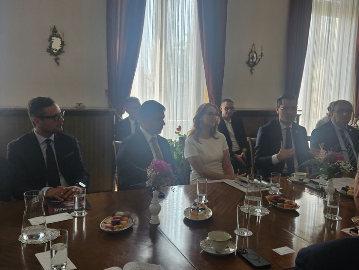 Răzvan Burleanu, la un eveniment al Ambasadei României la Viena // foto: Remus Dinu (GSP)