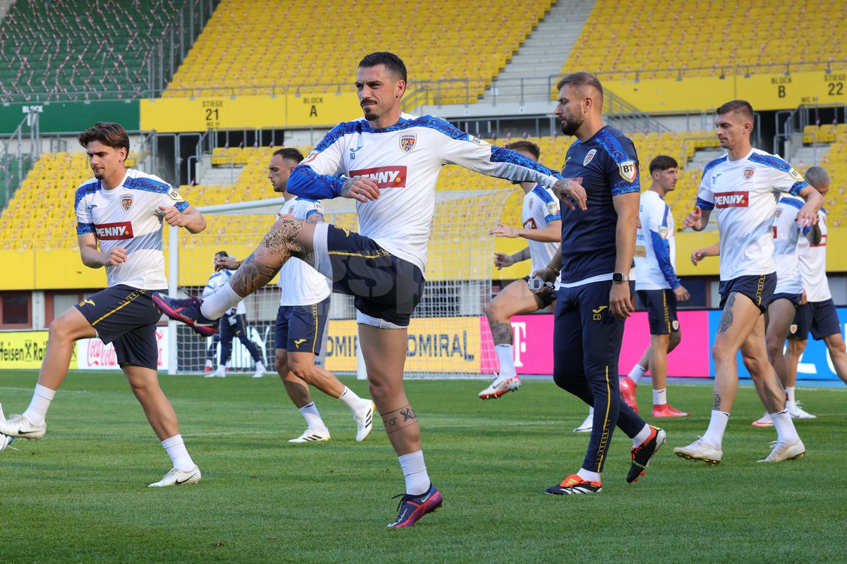 Antrenament echipa naţională la Viena