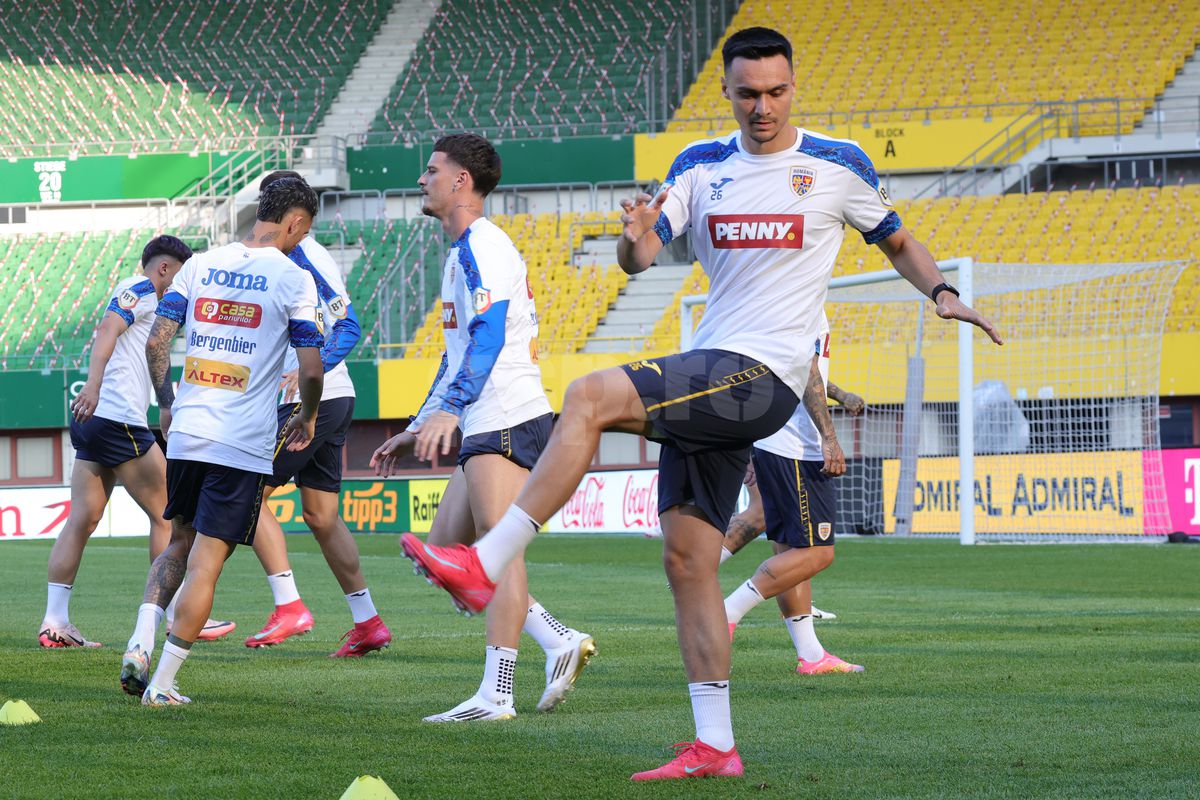 Antrenament echipa naţională la Viena